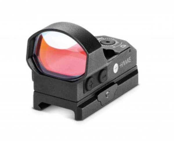HAWKE VISEUR POINT ROUGE REFLEX SIGHTS 12145 1X, CIRCLE DOT