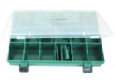 Boîte à Pêche étanche Et Robuste - 35.5x23x9.2 Cm, Plastique Transparent | Pour Ranger Hameçons, Leurres Et Accessoires - 7