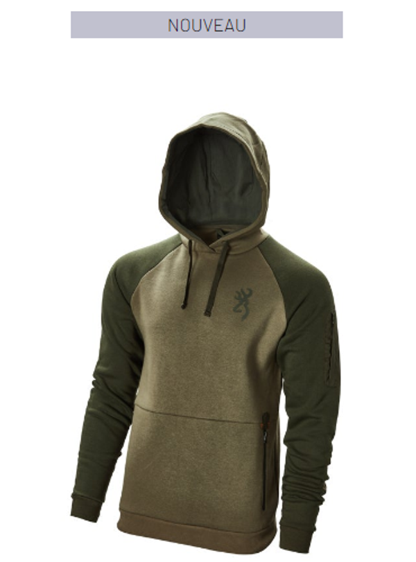 BROWNING SWEATSHIRT SNAPSHOT TWO TONES