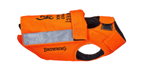 BROWNING GILET PROTECTION POUR CHIEN PROTECT PRO MAX ORANGE