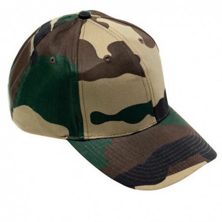 PERCUSSION LIGNE CASQUETTE BASE BALL ENFANT CAMO