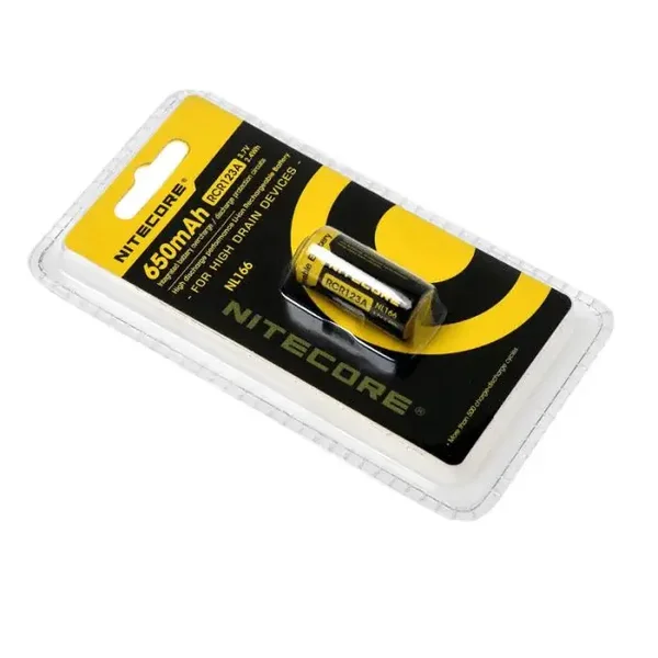 HIKMICRO PILE RCR123A POUR THUNDER & THUNDER PRO
