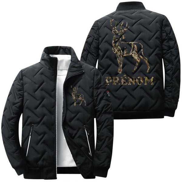 veste personnalisée prénom+cerf