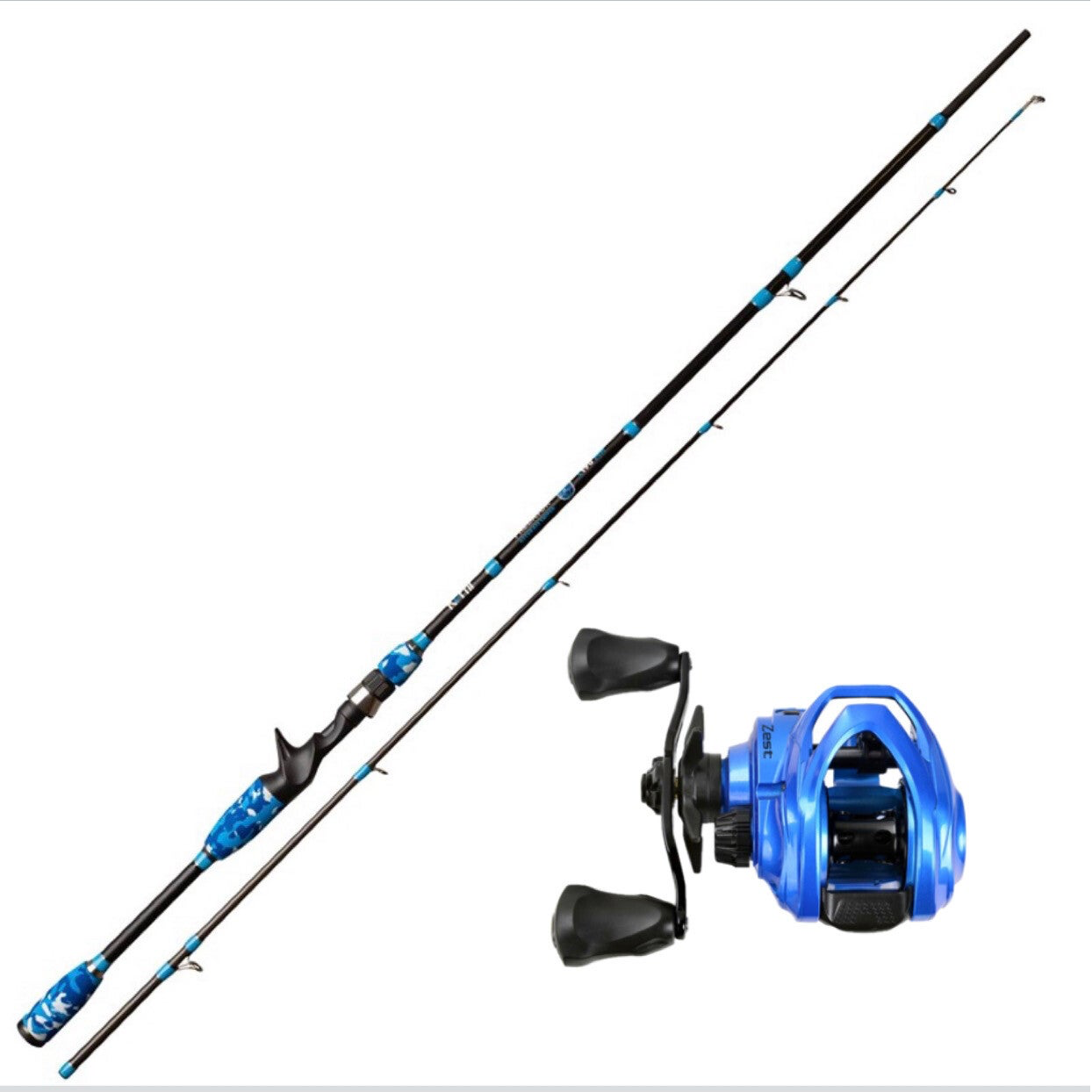 KERFIL COMBO CASTING PREDATOR ACCURATE SNIPER 190CM 10-35G + ZEST N 105 HBL