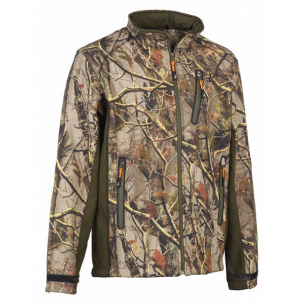 PERCUSSION BLOUSON CHASSE SOFTSHELL FOREST