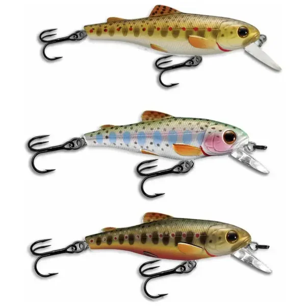 LIVE TARGET MINNOW POISSON NAGEUR TROUT FRY 70MM 9G