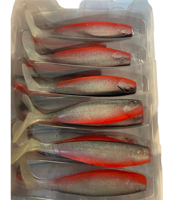 GUNKI LEURRE SOUPLE G’BUMP 14CM RED GHOST
