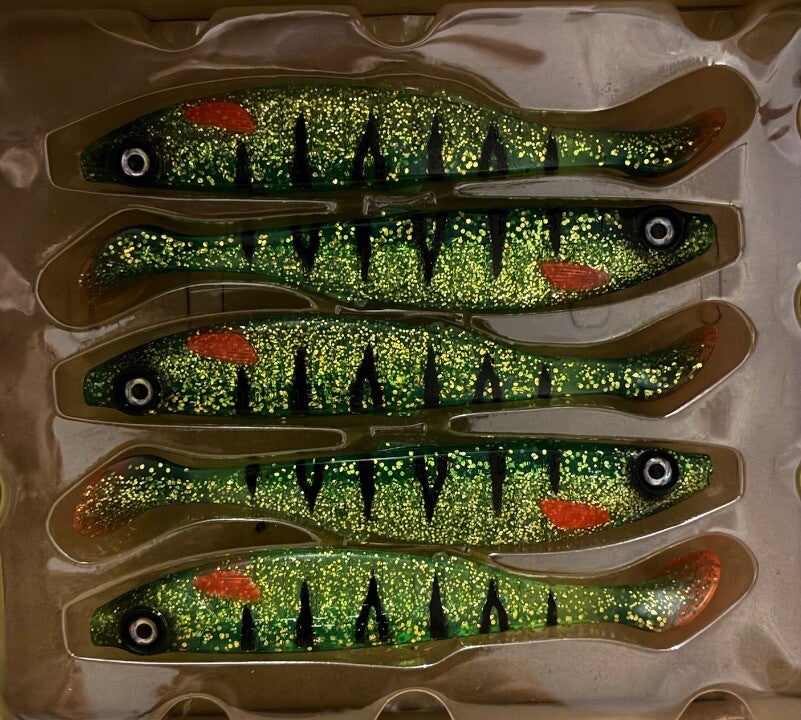 SPRO LEURRE SOUPLE RIPPLE PROFIGHTER SHAD 11CM FIRETIGER