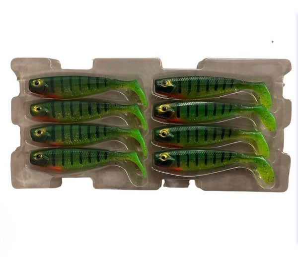 GUNKI LEURRE SOUPLE G’BUMP GHOST 10,5CM UV LEMON PERCH