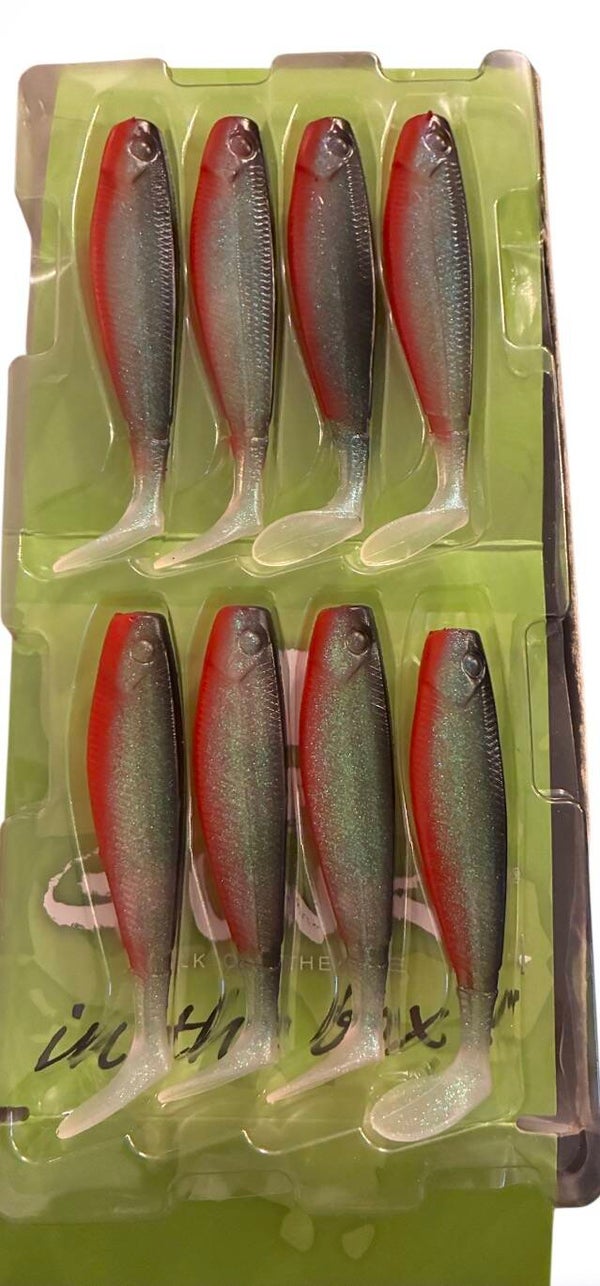 GUNKI LEURRE SOUPLE G’BUMP 10,5CM RED GHOST