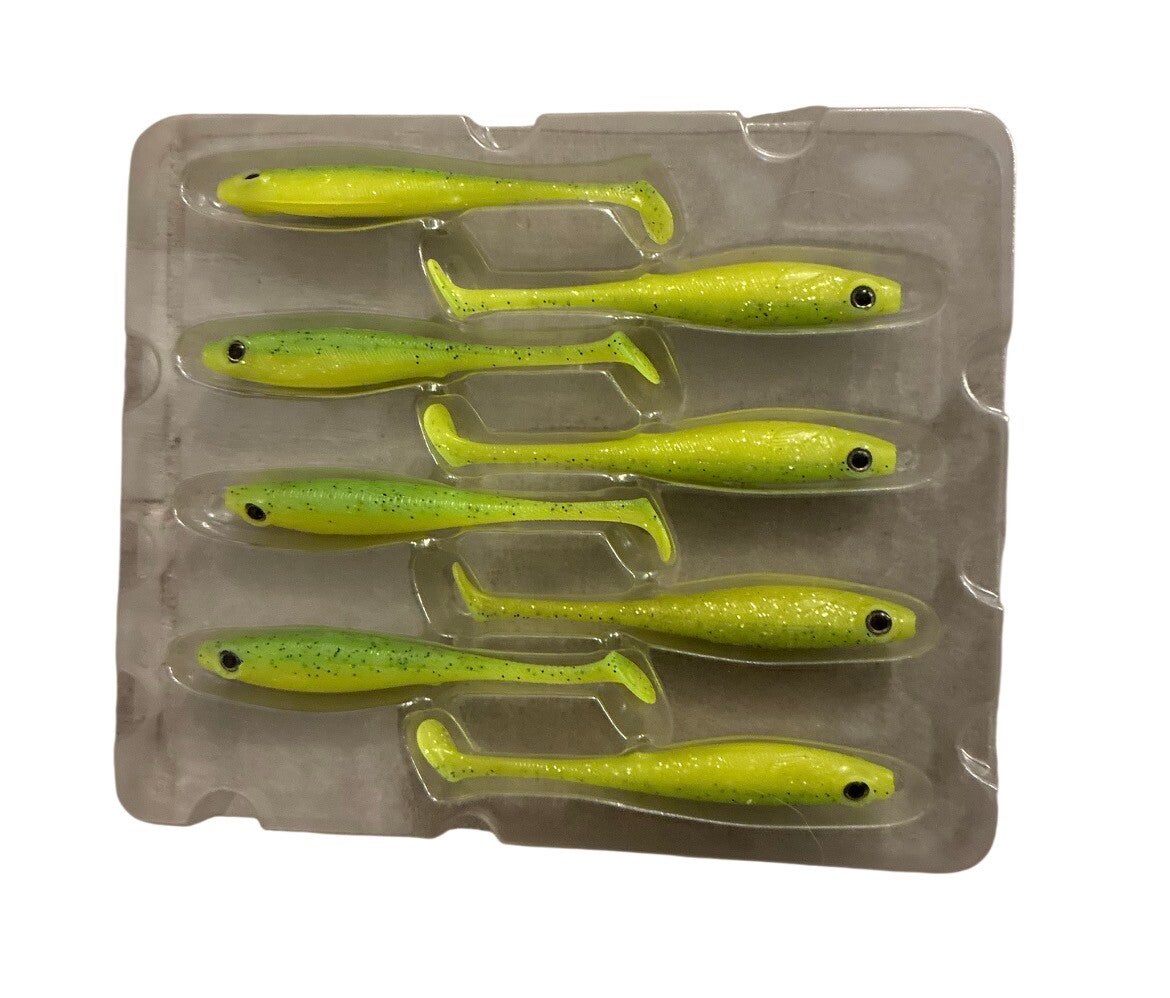 SPRO LEURRE SOUPLE IRIS POP EYE 8CM LEMON LIME