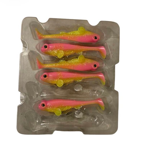 GUNKI LEURRE SOUPLE ROCKSTAR 85ITB 8.5CM PINK CHART