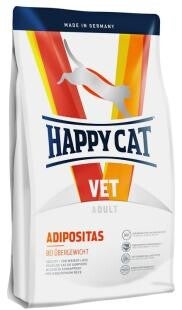 HAPPY CAT CROQUETTES POUR CHATS EN SURPOIDS OU OBESES VET ADIPOSITAS