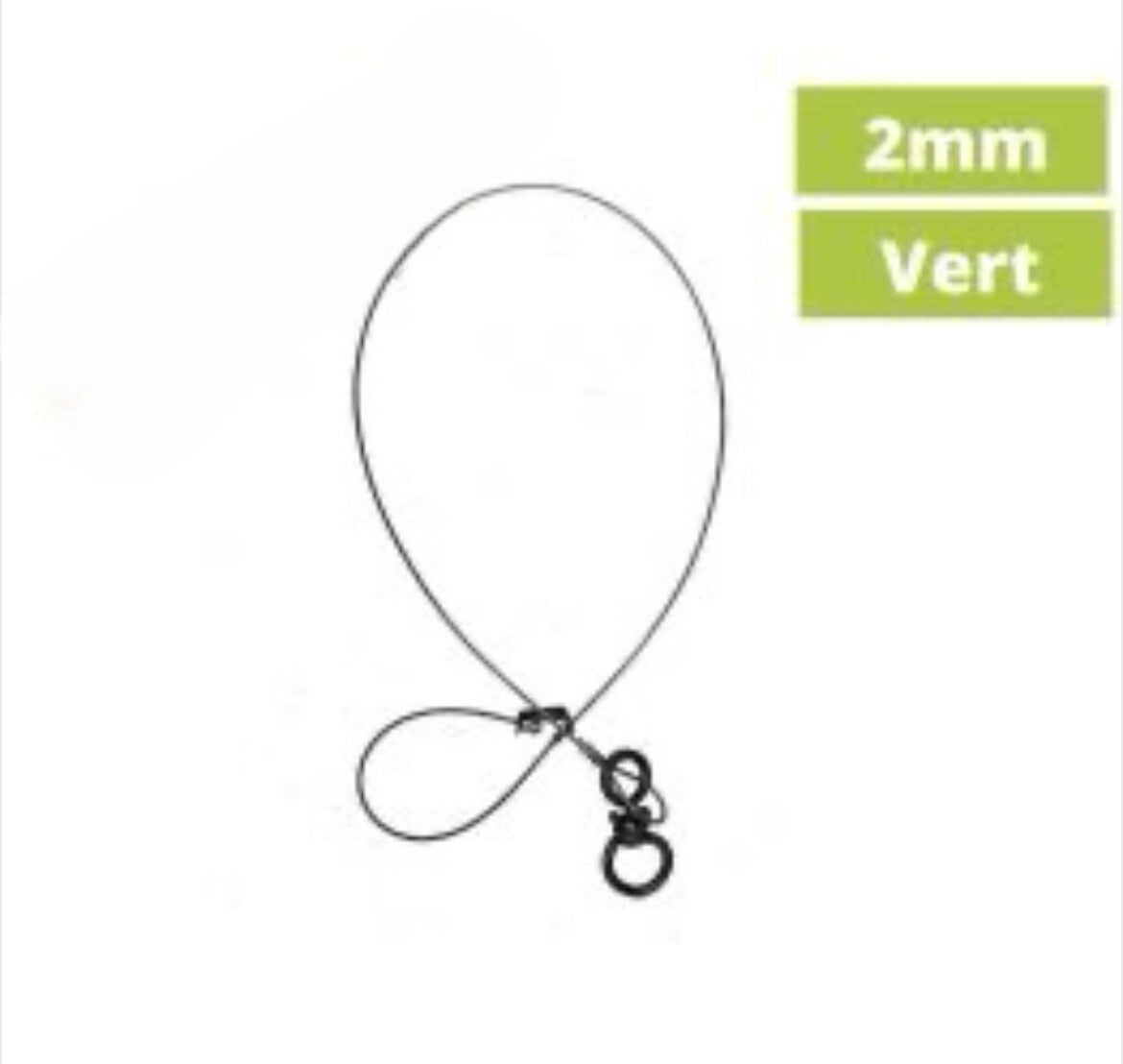 H COLLET VERT DIAMÈTRE 2 70142002