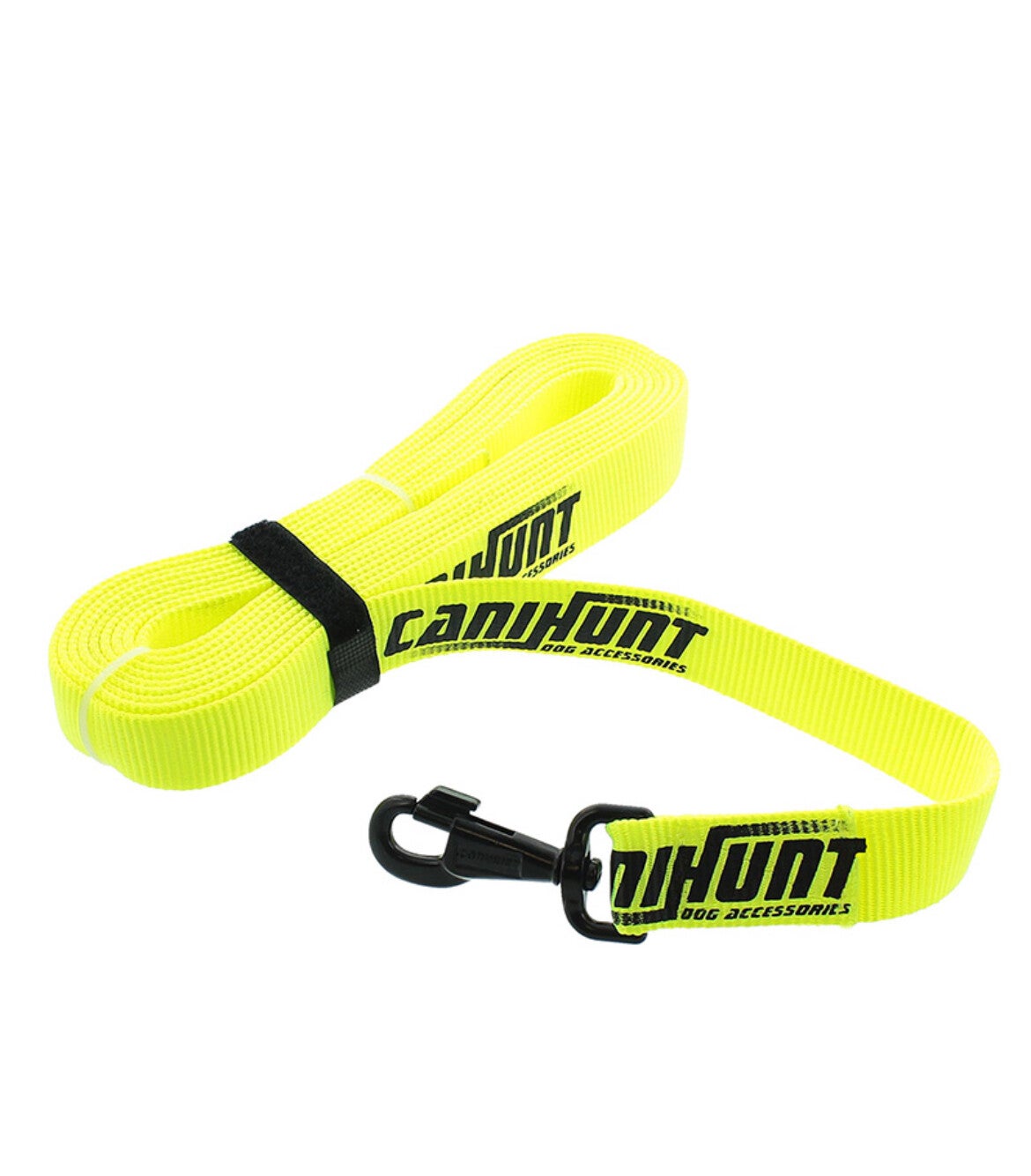 CANIHUNT LONGE CANIHUNT HUNTER 10 ML PLATE POLYESTER LARGEUR 30mm JAUNE