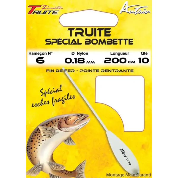 AUTAIN CARNET HAMECONS MONTES (x10) SPECIAL BOMBETTE BDL 2M