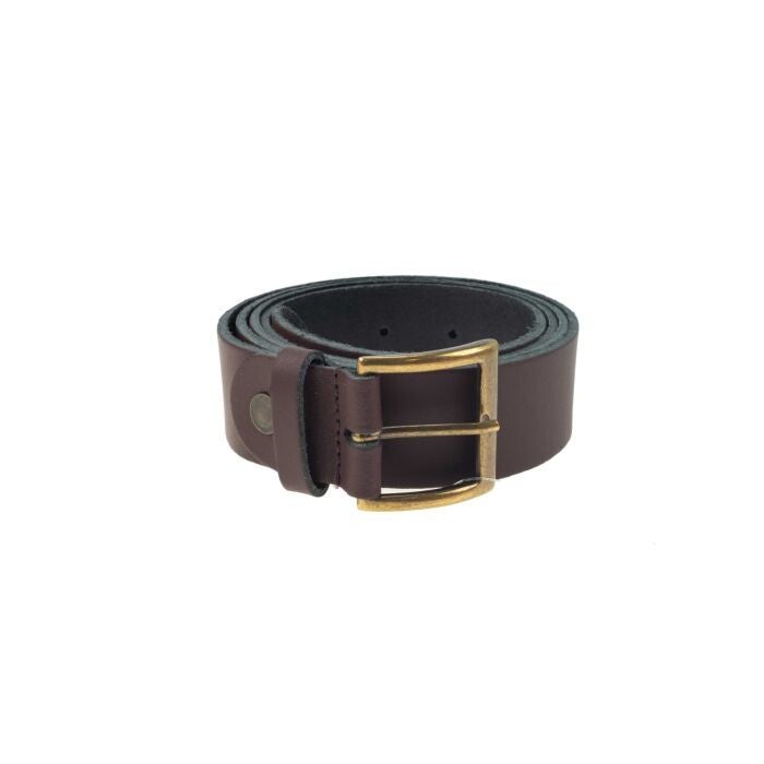 JANUEL CEINTURE EN CUIR MARRON