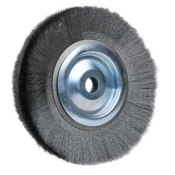 JANUEL BROSSE CIRCULAIRE MONTURE ACIER DIAMETRE 200 FIL 0,10 AL 10 SPECIAL BRONZAGE