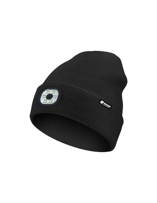 HOLDCARP BONNET AVEC LAMPE FRONTALE INTEGREE LED LIGHT BEANIE