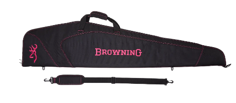 BROWNING FOURREAU MARKSMAN NOIR/ROSE POUR CARABINE AVEC LUNETTE 134CM
