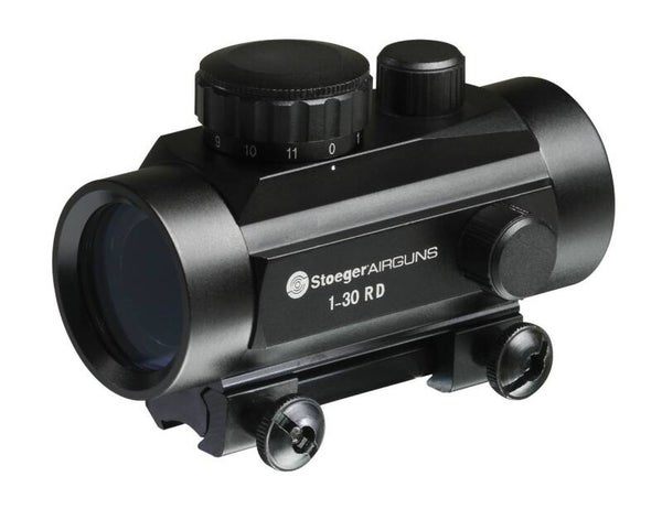 STOEGER AIR  VISEUR STOEGER POINT ROUGE X30 AVEC SUPPORTS 11MM