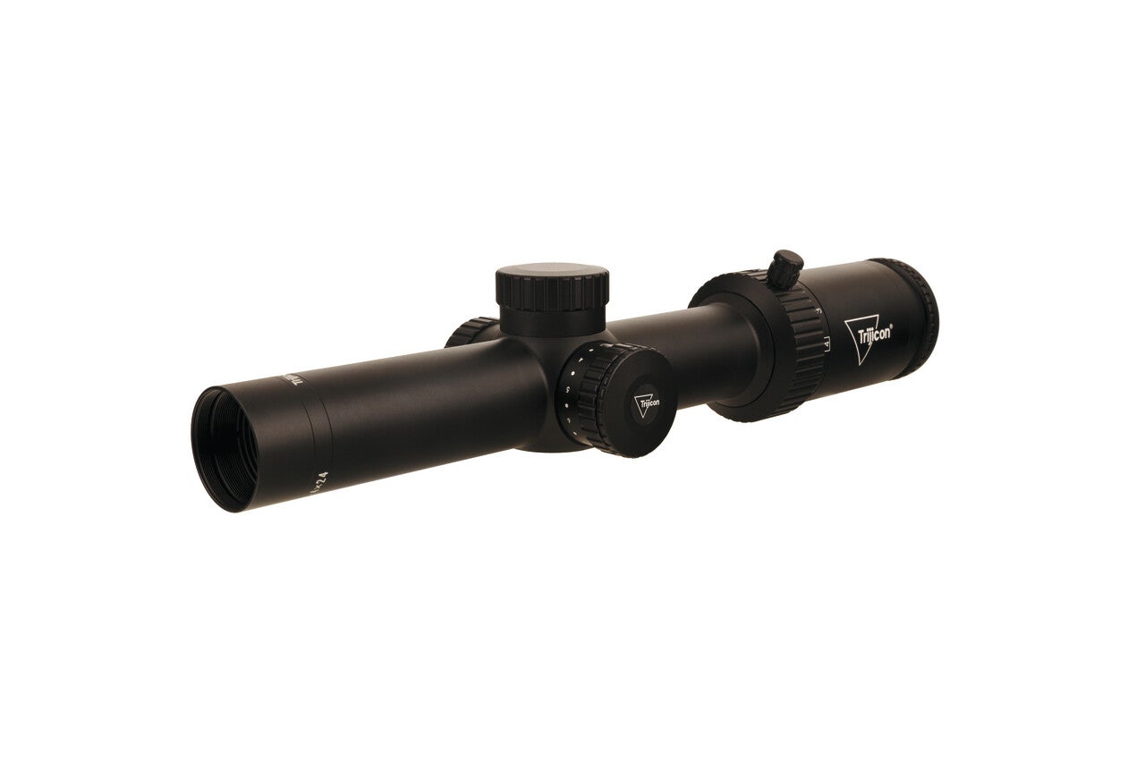 TRIJICON LUNETTE CREDO HX 1-4X24 SFP AVEC STANDARD DUPLEX ROUGE DIAM.30MM