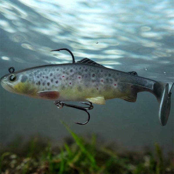ZACK LEURRE SOUPLE ARMÉ REALISTIC TROUT 12CM 40,5G