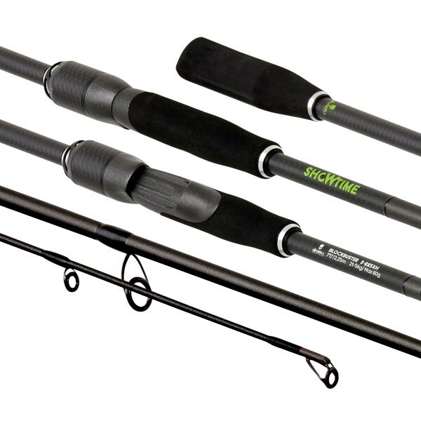 GUNKI CANNE POLYVALENTE PECHE DU BROCHET SHOWTIME BLOCKB S-225XH 225CM 21-56/MAX 70G