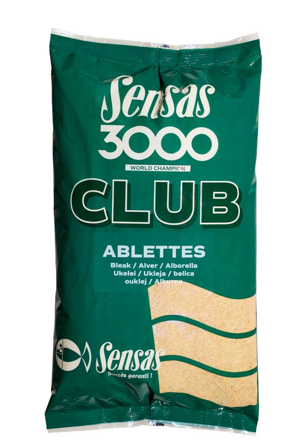 SENSAS AMORCE 3000 CLUB ABLETTES 1KG