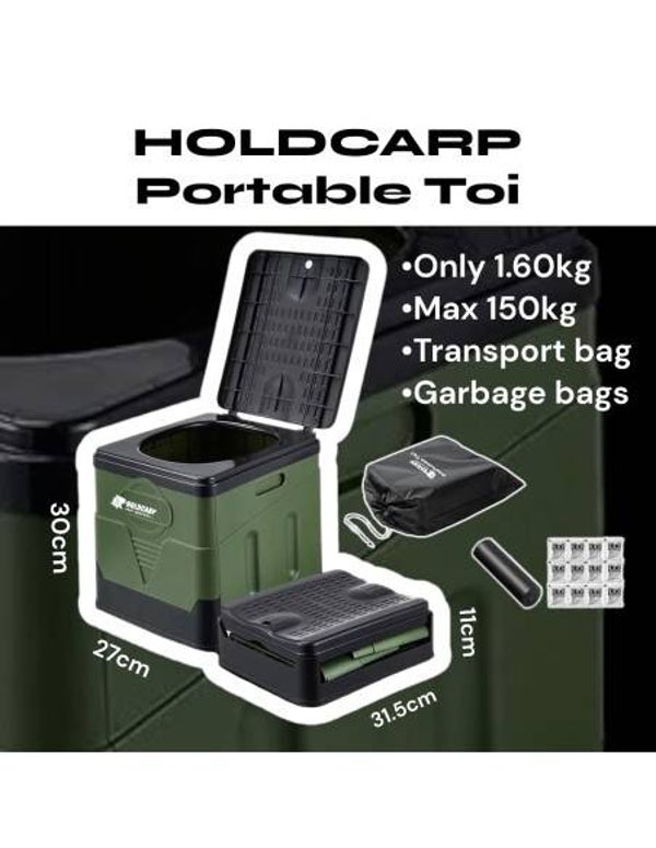HOLDCARP TOILETTES PLIANTES PORTABLES