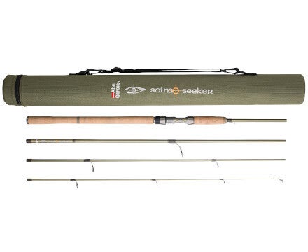 ABU GARCIA CANNE DE VOYAGE  SALMO SEEKER SPINNING