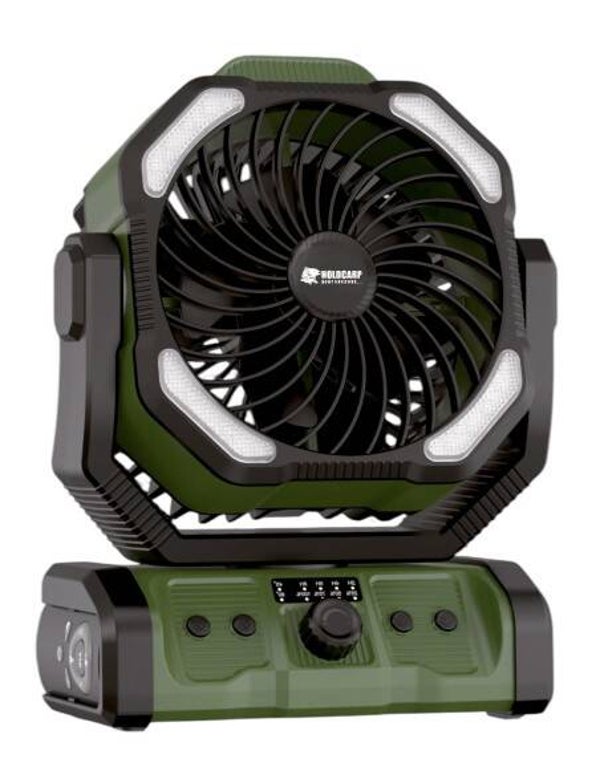HOLDCARP VENTILATEUR RECHARGEABLE DOUBLEMOTOR