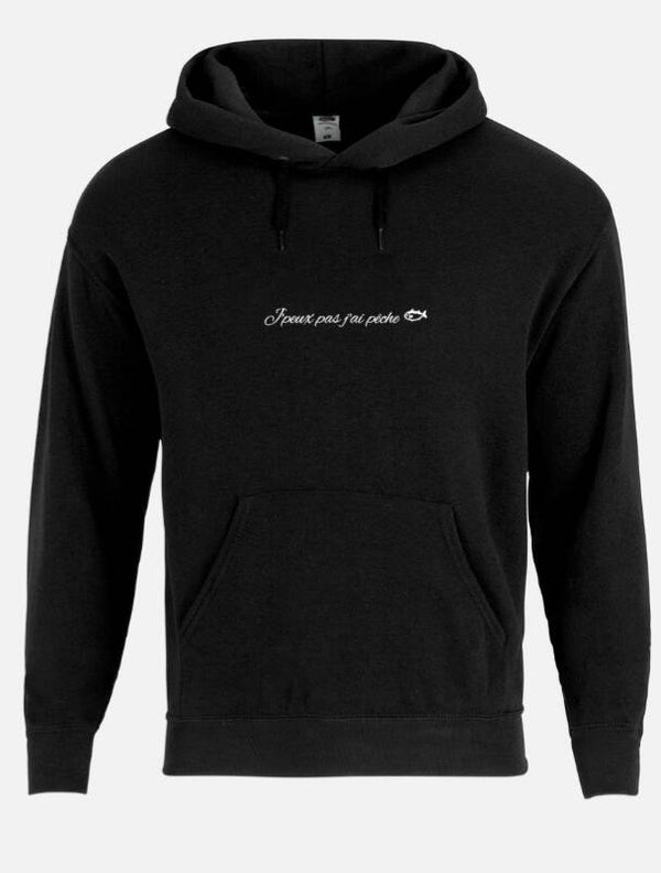 Sweat à capuche J'PEUX PAS J'AI PECHE