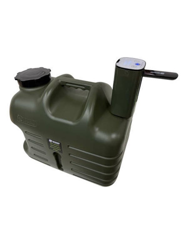 HOLDCARP SET : ROBINET NUMERIQUE RECHARGEABLE + RESERVOIR D'EAU 25L