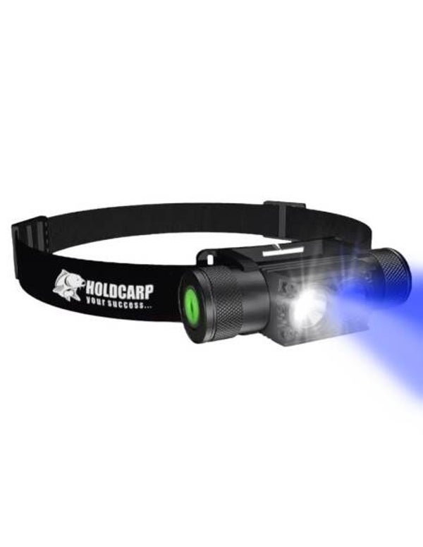 HOLDCARP LAMPE FRONTALE SUPERBRIGHT UV/WHITE 3350mAh
