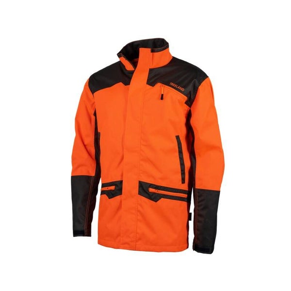 TREELAND VESTE DE CHASSE ANTI RONCE RESIST JKT ORANGE T433N