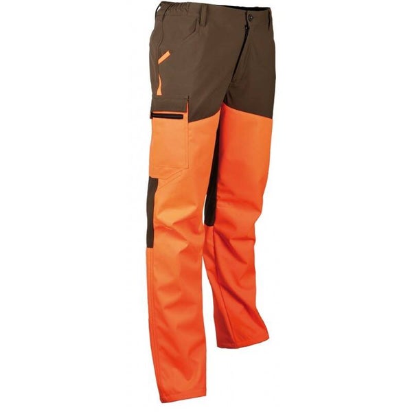 TREELAND PANTALON DE CHASSE RENFORCE SUMMER RESIST ORANGE T591