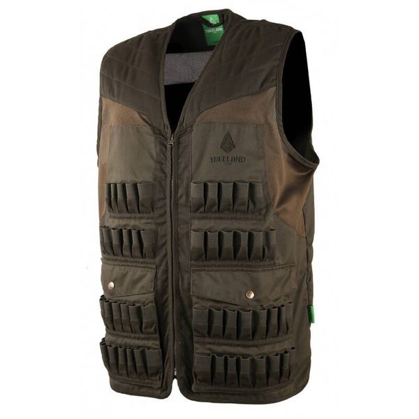 TREELAND GILET MULTITUBES VERT T607