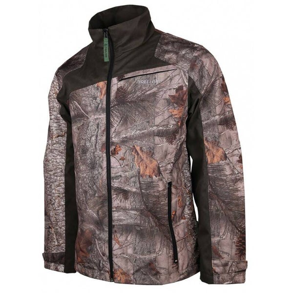 TREELAND VESTE DE CHASSE RENFORCEE MAQUISARD CAMOUFLAGE FORET T622