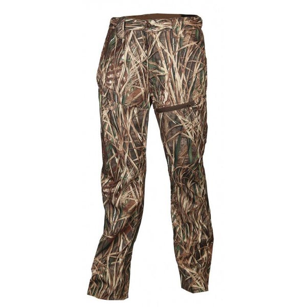 TREELAND PANTALON DE CHASSE LEGER CAMOUFLAGE ROSEAUX T653