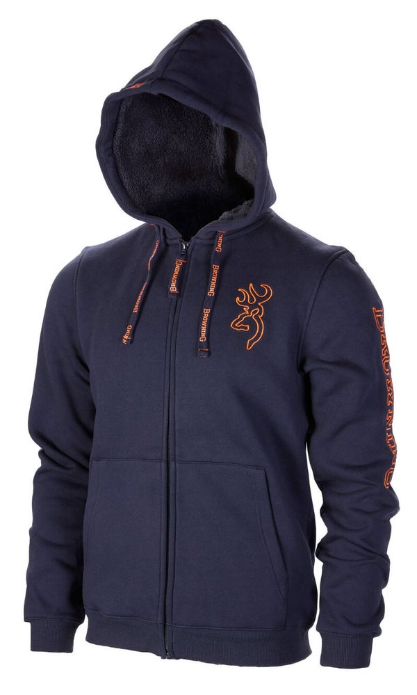 BROWNING EA SWEATSHIRT WARM SNAPSHOT BLEU