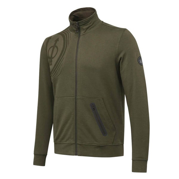 BERETTA EA SWEAT HOMME CORPORATE VERT PIERRE
