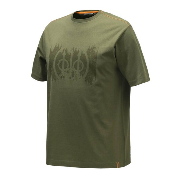 BERETTA EA T-SHIRT HOMME TRIDENT DARK OLIVE