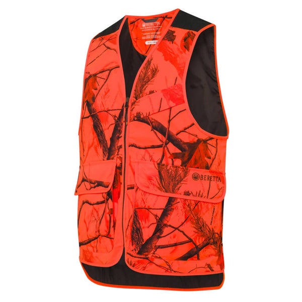BERETTA EA GILET SYMMER ORANGE AP CAMO HD