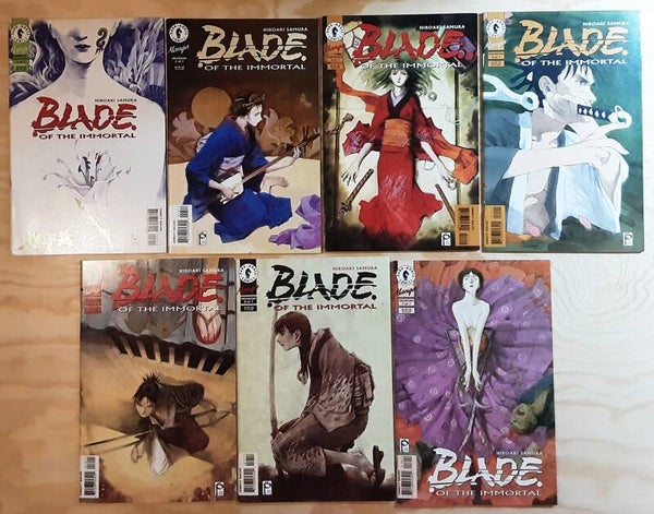 Blade of the Immortal: issue #'s 12 thru 18