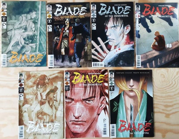 Blade of the Immortal: issue #'s 66 thru 72