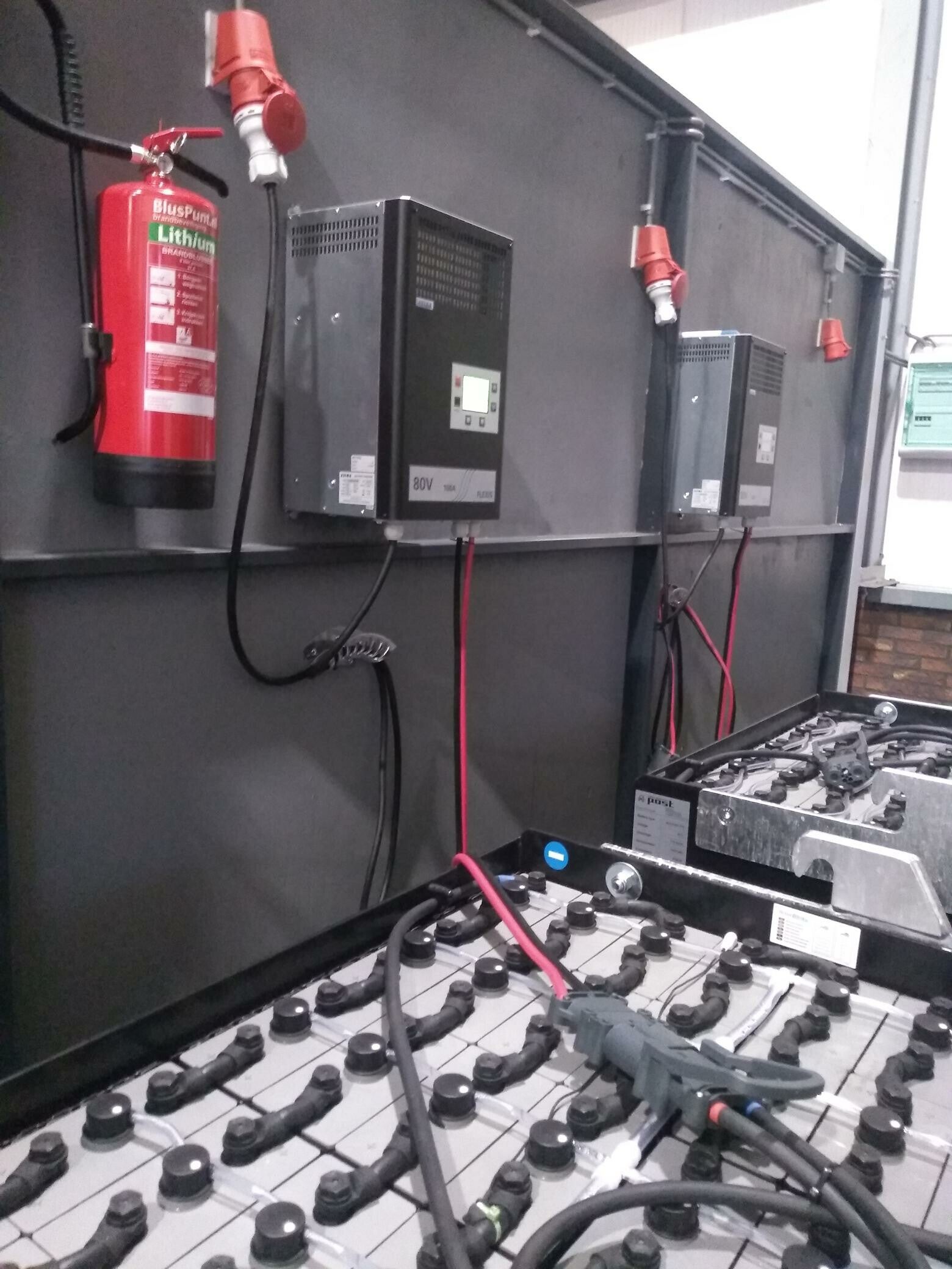 brandblusser-heftruck