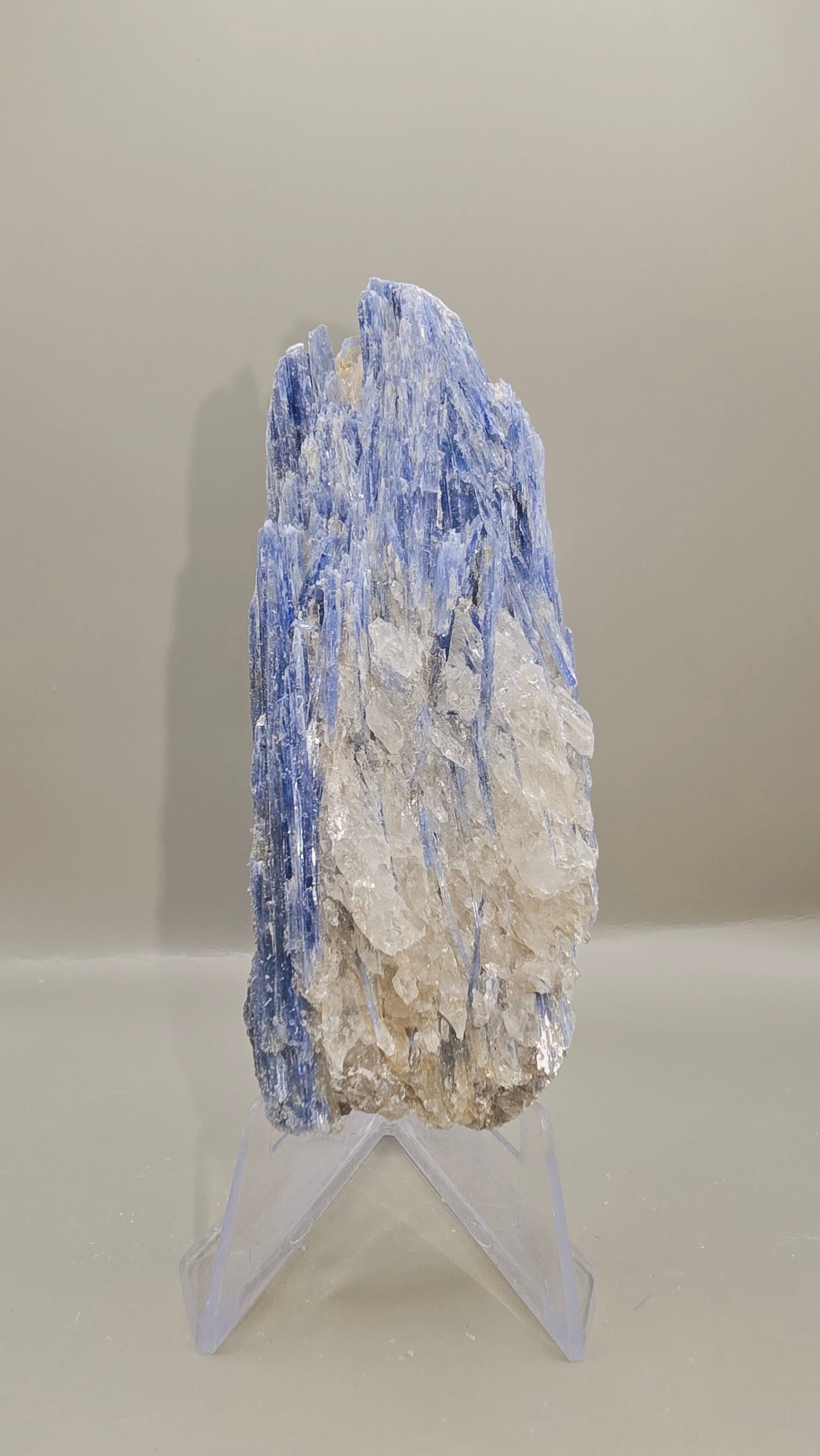 Blauwe Kyaniet met kwarts #5