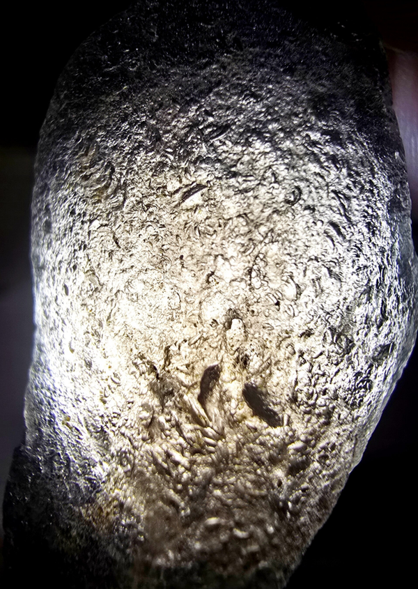 Agni Manitiet AAA #3 (Obsidiaan / pseudo-tektiet)