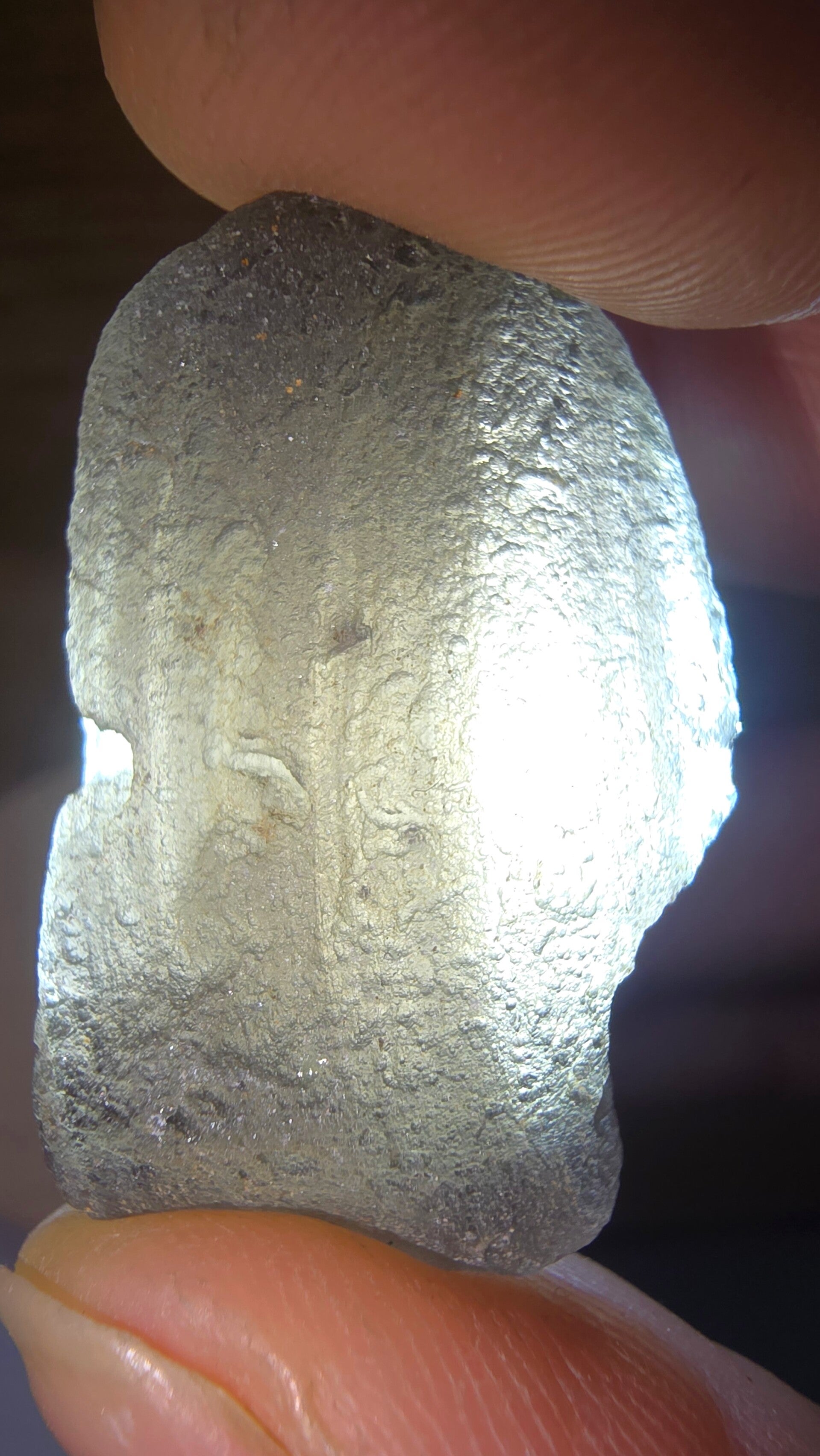 Agni Manitiet AAA #4 (Obsidiaan / pseudo-tektiet)